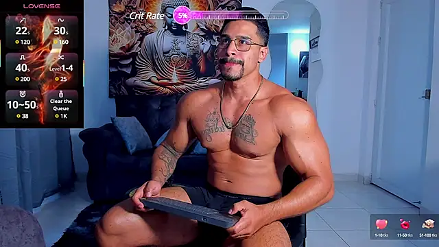 Snapshot of Valentino_Dosantos_ chatting on March 19, 12:23 pm Valentino Dosantos online show from March 19, 12:23 pm