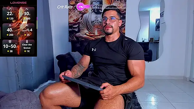 Snapshot of Valentino_Dosantos_ chatting on March 19, 9:27 pm Valentino Dosantos online show from March 19, 9:27 pm