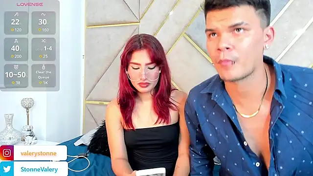 ValeryandMarcel online show from February 22, 7:58 pm