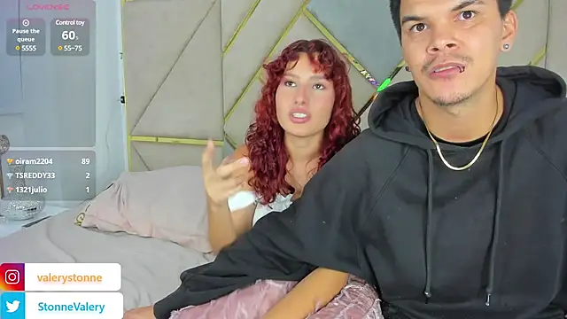 ValeryandMarcel online show from March 16, 8:11 pm
