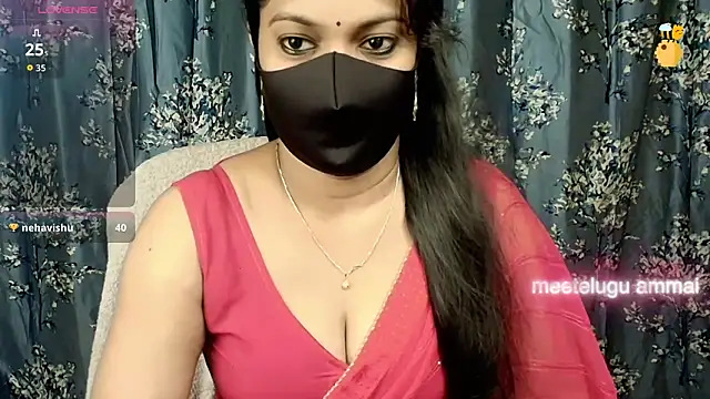 Snapshot of nehanya_telugu chatting on February 9, 6:01 pm nehanya telugu online show from February 9, 6:01 pm