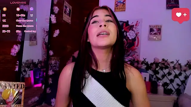 Snapshot of Minami_Nakamura chatting on February 20, 12:07 am Minami Nakamura online show from February 20, 12:07 am