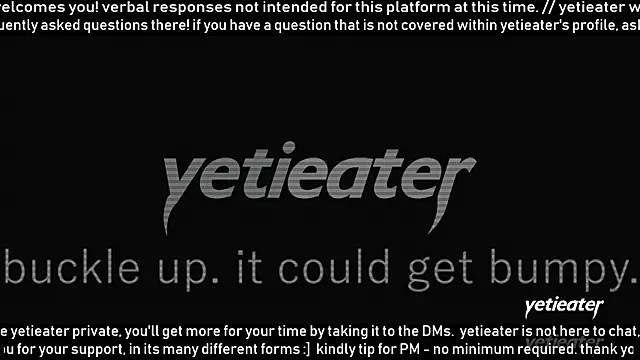yetieater online show from May 24, 5:07 pm
