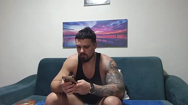 Tiberius hunk online show from November 22, 5:50 am