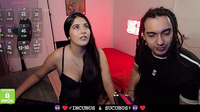 Snapshot of incubus2sucubus chatting on January 14, 7:52 pm incubus2sucubus online show from January 14, 7:52 pm