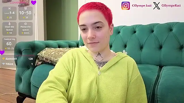 OllympeKaii online show from February 25, 5:50 am