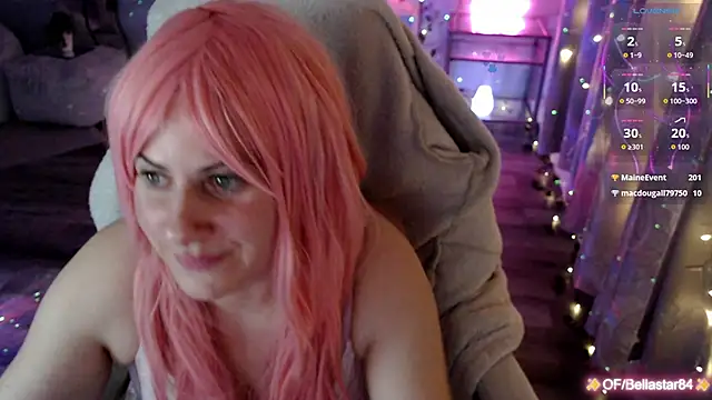 Snapshot of BellaStar84 chatting on February 21, 6:47 am BellaStar84 online show from February 21, 6:47 am