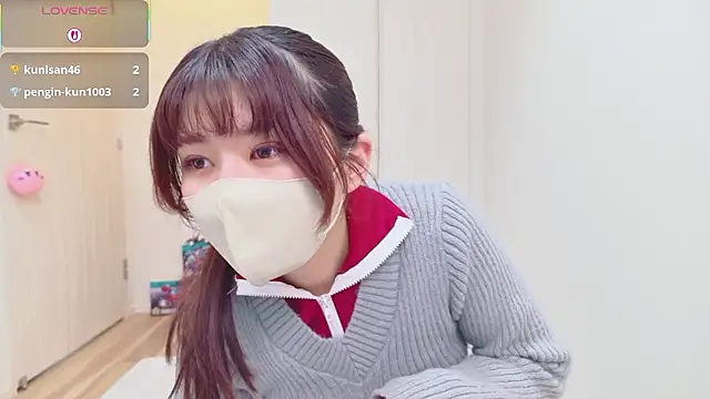 Snapshot of miharu01 chatting on February 3, 4:34 pm miharu01 online show from February 3, 4:34 pm