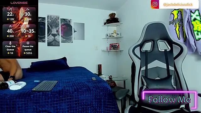 Snapshot of jackdeliciusdick chatting on September 30, 8:19 am jackdeliciusdick online show from September 30, 8:19 am