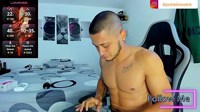 jackdeliciusdick online show from January 15, 9:25 am