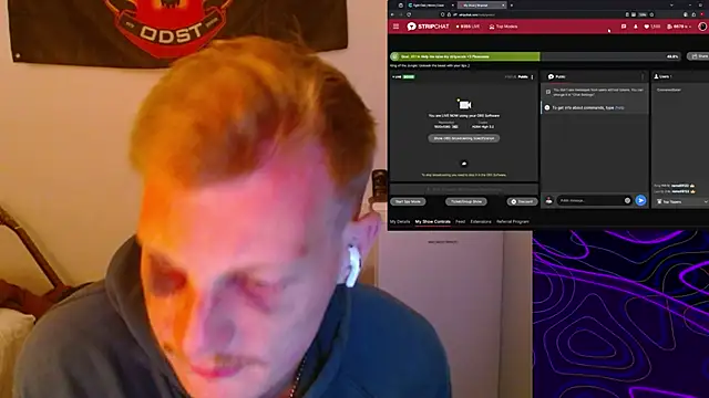 Snapshot of lustylyndon chatting on September 26, 4:27 am lustylyndon online show from September 26, 4:27 am