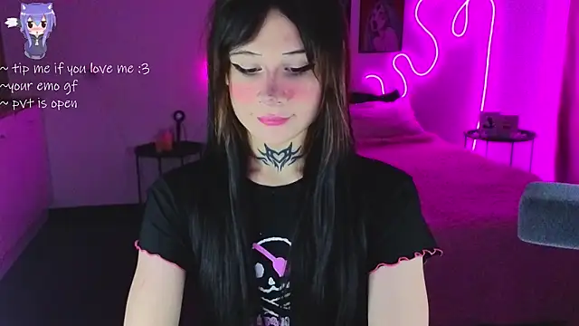 Snapshot of your_little_eva chatting on March 1, 2:08 pm your little eva online show from March 1, 2:08 pm