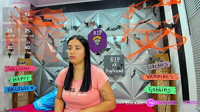 Snapshot of GreciaFox1 chatting on October 18, 11:11 am GreciaFox1 online show from October 18, 11:11 am