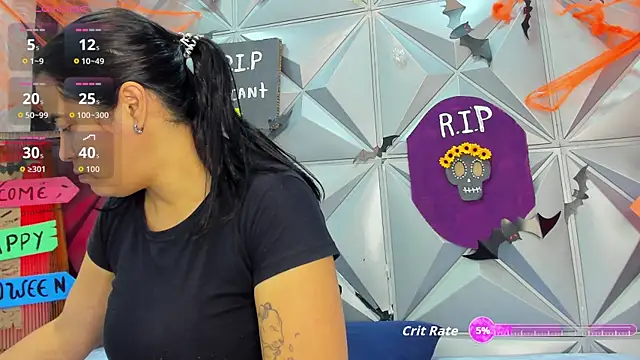 Snapshot of GreciaFox1 chatting on October 22, 11:10 am GreciaFox1 online show from October 22, 11:10 am