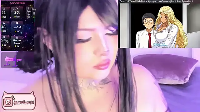 AriaBursett online show from October 14, 3:24 pm