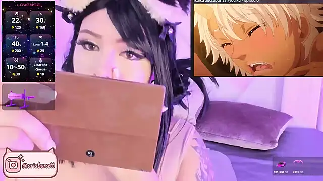 AriaBursett online show from October 16, 4:41 pm