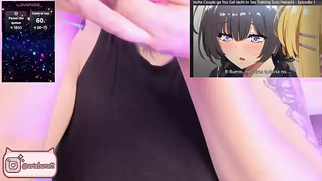 AriaBursett online show from October 17, 4:09 pm