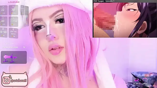 AriaBursett online show from October 28, 5:26 pm