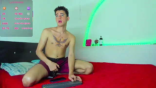 liaam mendoza online show from October 22, 7:13 pm