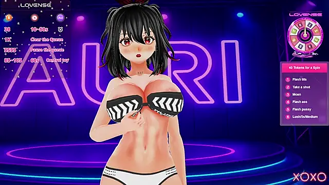 Auri Hikaru online show from October 4, 9:57 pm