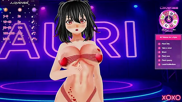Auri Hikaru online show from October 19, 5:24 pm