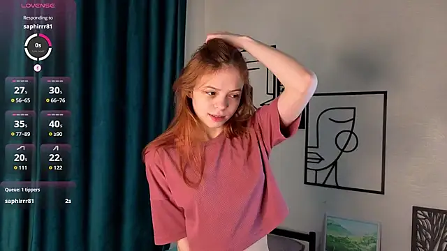 SynnoveBann online show from February 18, 1:12 am