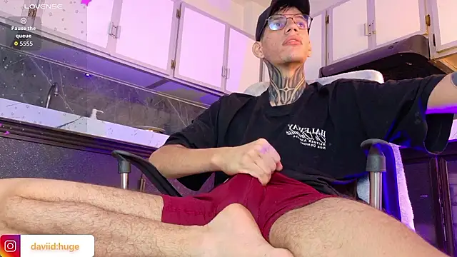 Snapshot of david_huge chatting on February 25, 6:12 am david huge online show from February 25, 6:12 am