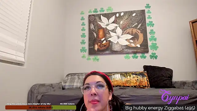 Snapshot of Cynpai chatting on April 6, 4:46 am Cynpai online show from April 6, 4:46 am