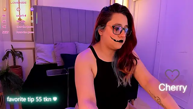 Cherry blush  online show from October 7, 7:55 pm