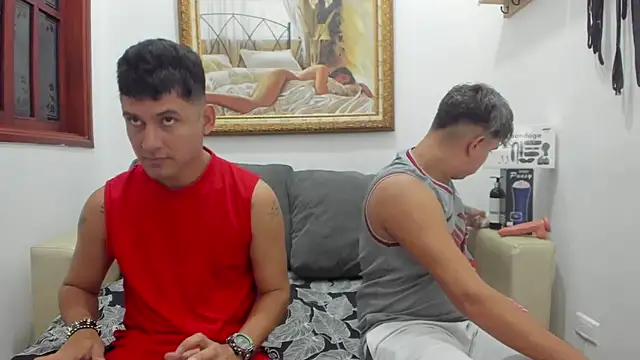 Snapshot of DavilANDkevin2 chatting on September 23, 2:14 am DavilANDkevin2 online show from September 23, 2:14 am