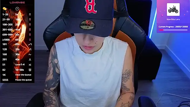 Snapshot of imlaiaaa chatting on October 7, 9:01 pm imlaiaaa online show from October 7, 9:01 pm