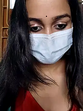 Snapshot of Cute-Janvi-5 chatting on October 13, 8:36 am Cute-Janvi-5 online show from October 13, 8:36 am