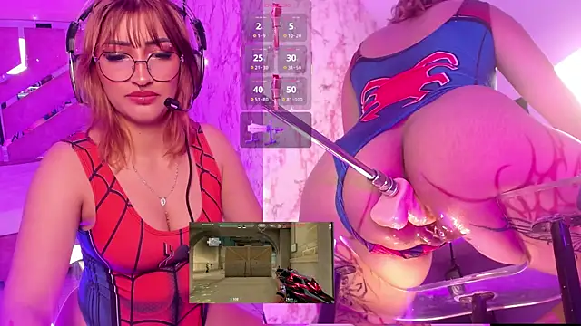 Snapshot of AriaNova_ chatting on February 25, 12:48 pm AriaNova online show from February 25, 12:48 pm