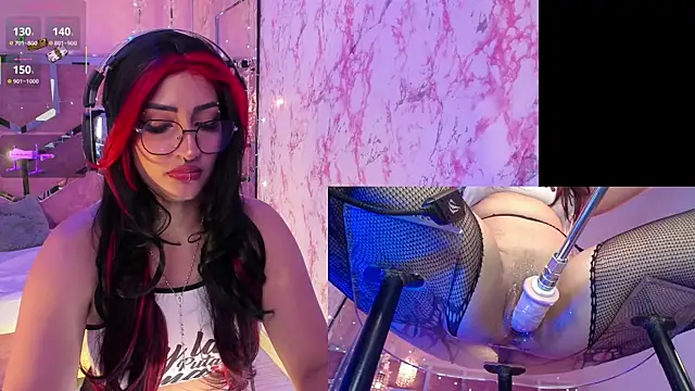 Snapshot of AriaNova_ chatting on February 26, 1:10 pm AriaNova online show from February 26, 1:10 pm