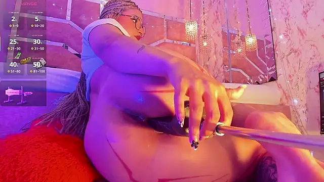 Snapshot of AriaNova_ chatting on March 13, 1:29 pm AriaNova online show from March 13, 1:29 pm