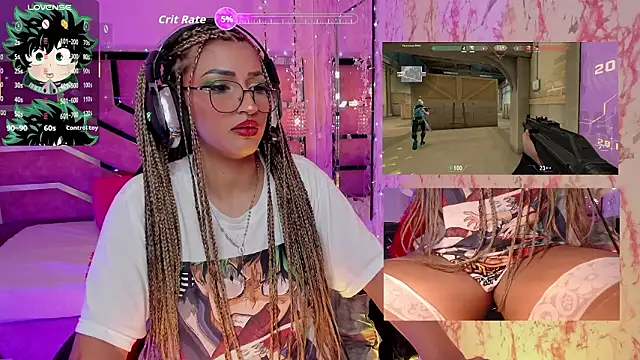 Snapshot of AriaNova_ chatting on March 17, 1:14 pm AriaNova online show from March 17, 1:14 pm