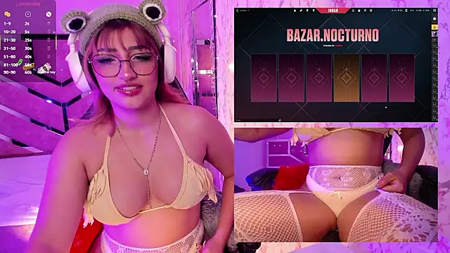 Snapshot of AriaNova_ chatting on March 27, 1:22 pm AriaNova online show from March 27, 1:22 pm