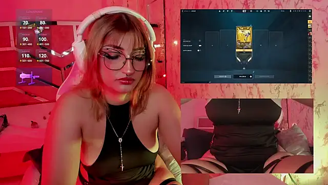 Snapshot of AriaNova_ chatting on March 30, 1:56 pm AriaNova online show from March 30, 1:56 pm