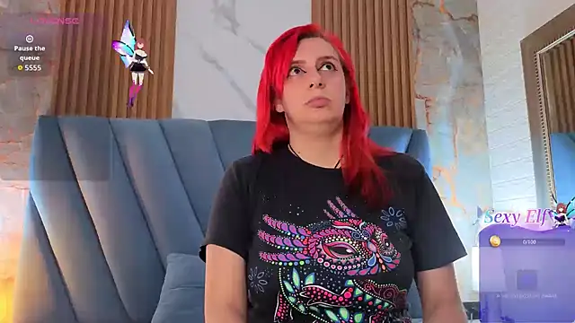 angel  red  online show from January 6, 4:05 am