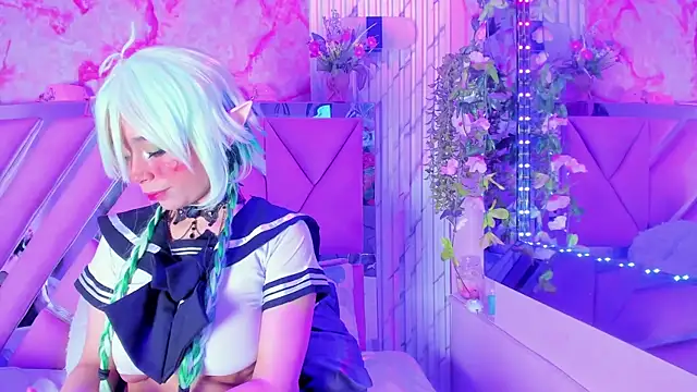 Snapshot of Akane_Hikari_ chatting on October 14, 5:30 am Akane Hikari online show from October 14, 5:30 am