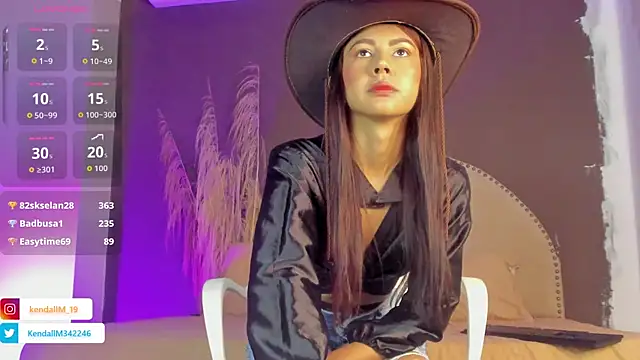  Kendall 19 online show from November 8, 8:40 pm