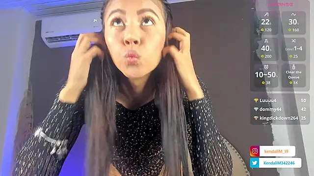  Kendall 19 online show from November 25, 7:58 pm