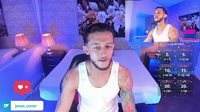 jonas conor online show from September 25, 8:01 pm