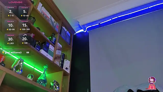 Snapshot of Gael_williams1 chatting on October 23, 5:12 pm Gael williams1 online show from October 23, 5:12 pm