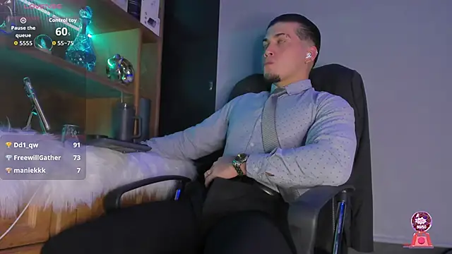 Snapshot of Gael_williams1 chatting on October 24, 5:48 am Gael williams1 online show from October 24, 5:48 am