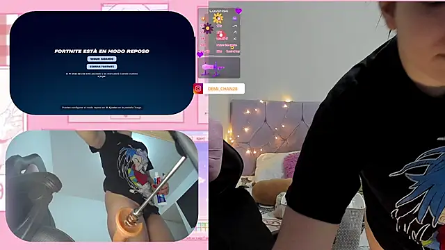 demi chan online show from September 23, 9:12 am