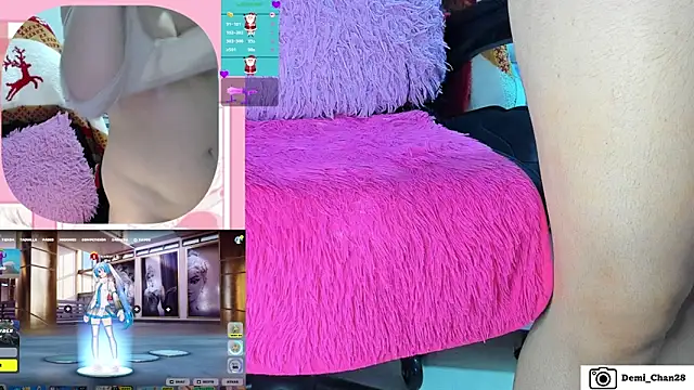 Snapshot of demi_chan chatting on December 23, 7:17 am demi chan online show from December 23, 7:17 am