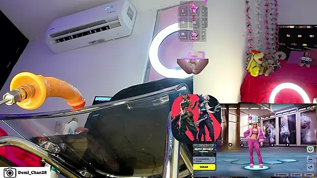 demi chan online show from April 25, 9:12 am