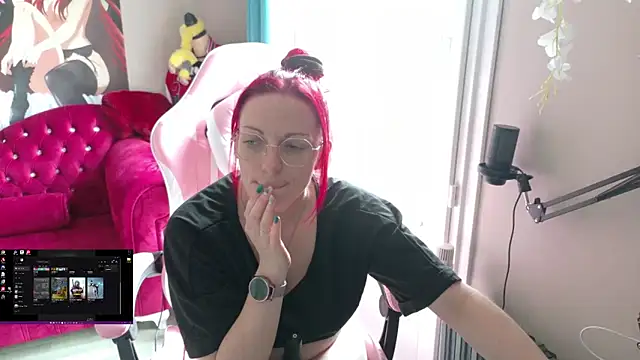 Snapshot of rubystrip chatting on March 6, 2:02 pm rubystrip online show from March 6, 2:02 pm