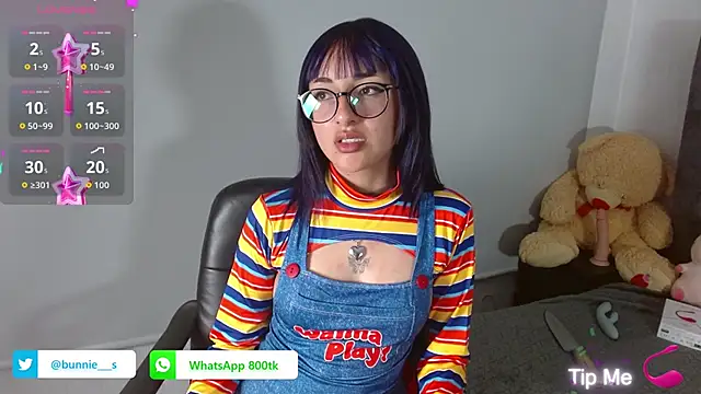 Snapshot of Littlee_Bunny_ chatting on October 23, 10:36 am Littlee Bunny online show from October 23, 10:36 am